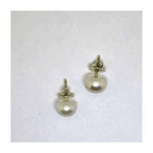 925 Silver Pearl Look Earrings for Women
